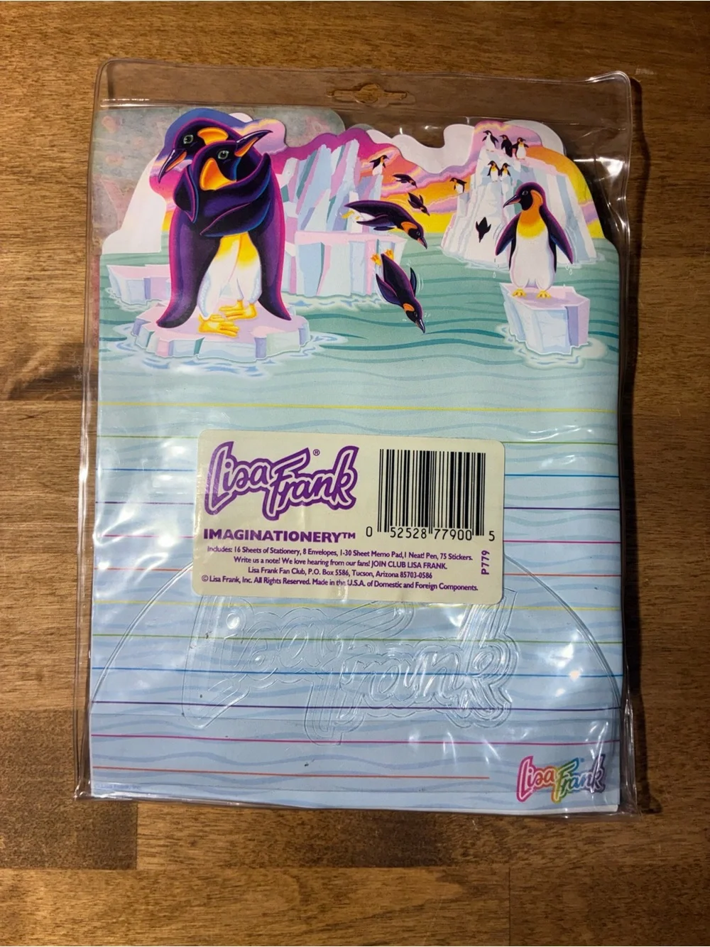 Vintage Lisa Frank Imaginationery Penguin Stationery Set 90s Sealed
